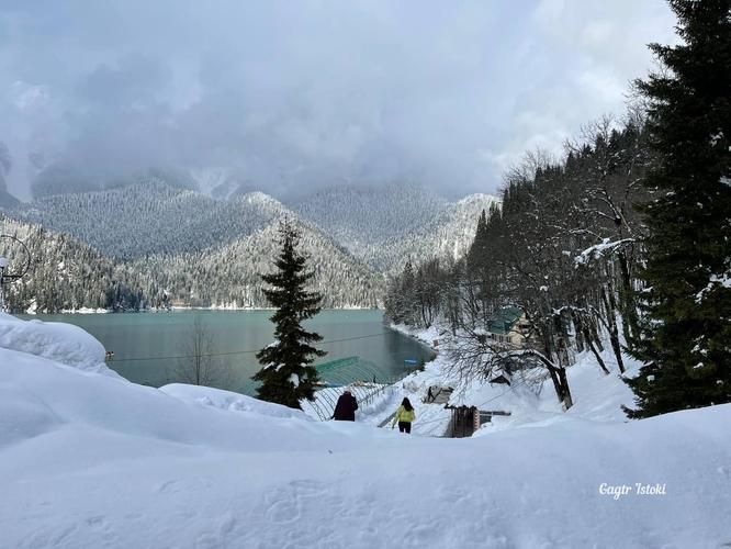 Дивная Колхидская зима