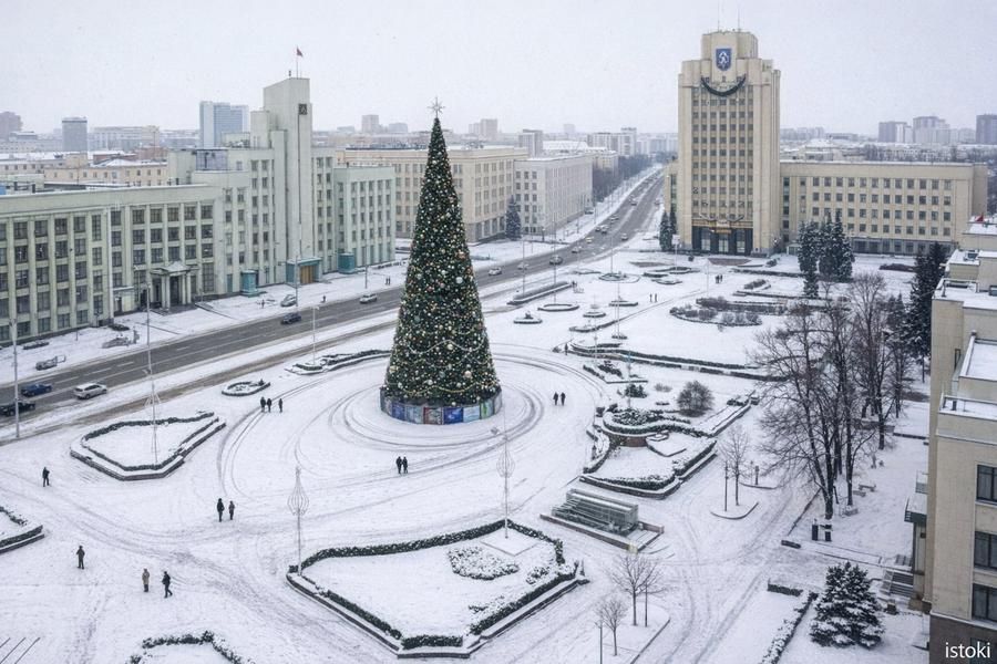 Автобус| Волшебство зимних белорусских городов из Воронежа